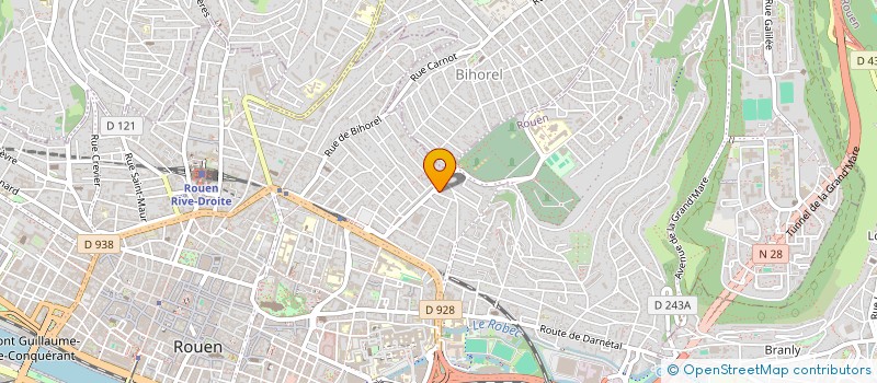 localisation de l'entreprise MONSIEUR VIVIEN JULIENNE à ROUEN