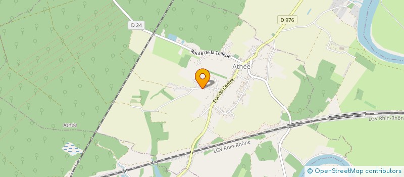 localisation de l'entreprise MONSIEUR VIVIEN KAMINSKI  ATHEE