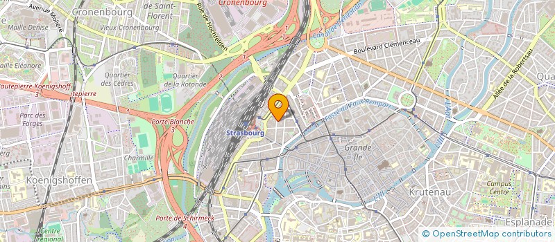 localisation de l'entreprise MONSIEUR VIVIEN KNUCHEL à STRASBOURG