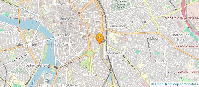 localisation de l'entreprise MONSIEUR VIVIEN KUENY  TOULOUSE