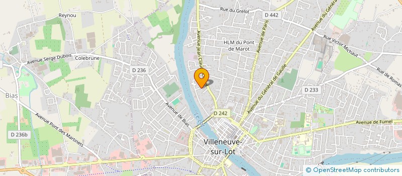 localisation de l'entreprise MONSIEUR VIVIEN LABAT-GEST à VILLENEUVE-SUR-LOT