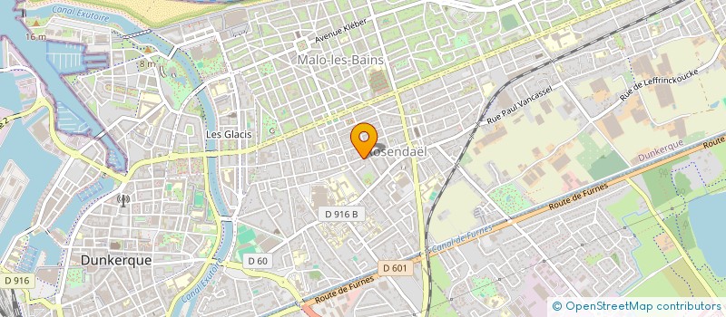 localisation de l'entreprise MONSIEUR VIVIEN LE MAITRE à DUNKERQUE