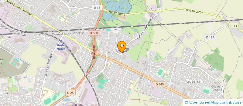 localisation de l'entreprise MONSIEUR VIVIEN LEMAIRE  DECHY