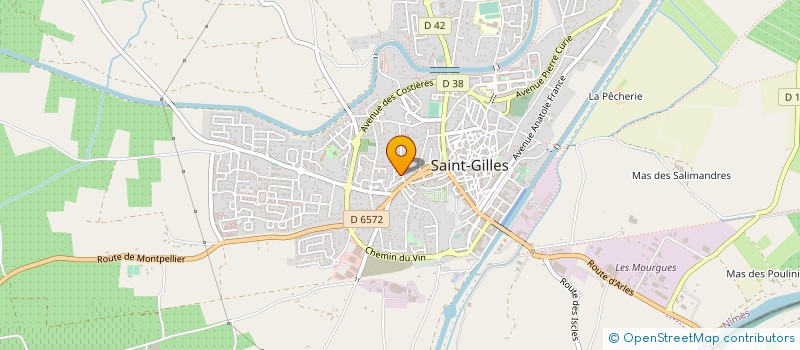 localisation de l'entreprise MONSIEUR VIVIEN LOPES  SAINT-GILLES