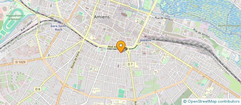 localisation de l'entreprise MONSIEUR VIVIEN LUCAS  AMIENS