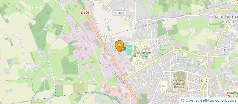 localisation de l'entreprise MONSIEUR VIVIEN MELKEBEKE  LA FLECHE