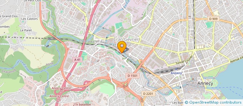 localisation de l'entreprise MONSIEUR VIVIEN MEUBLAT à ANNECY