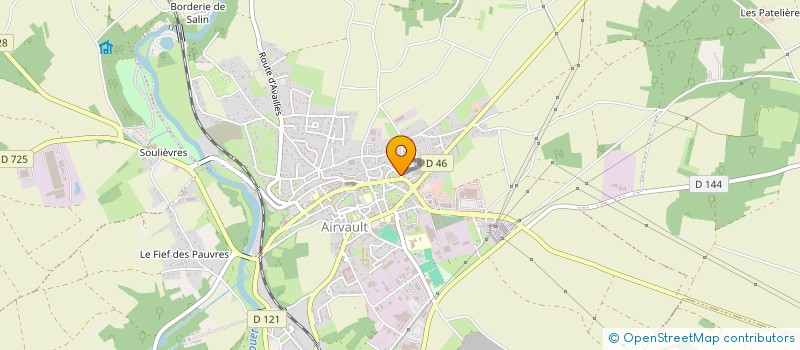 localisation de l'entreprise MONSIEUR VIVIEN MORICEAU  AIRVAULT