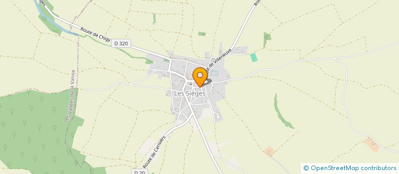 localisation de l'entreprise MONSIEUR VIVIEN MOUQUET à LES SIEGES