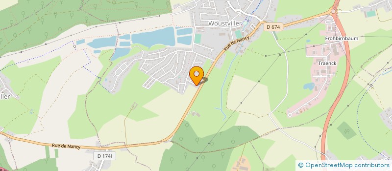 localisation de l'entreprise MONSIEUR VIVIEN MULLER  NEUFGRANGE