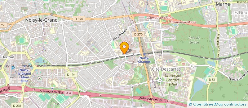 localisation de l'entreprise MONSIEUR VIVIEN PEMBELE  NOISY-LE-GRAND