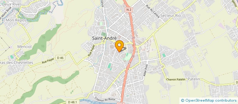 localisation de l'entreprise MONSIEUR VIVIEN PERMACAONDIN à SAINT-ANDRE