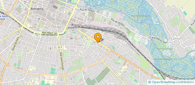localisation de l'entreprise MONSIEUR VIVIEN PILLON à AMIENS