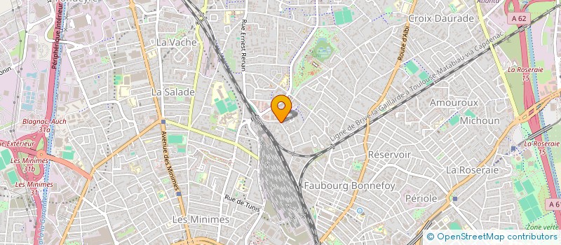 localisation de l'entreprise MONSIEUR VIVIEN RAVET à TOULOUSE