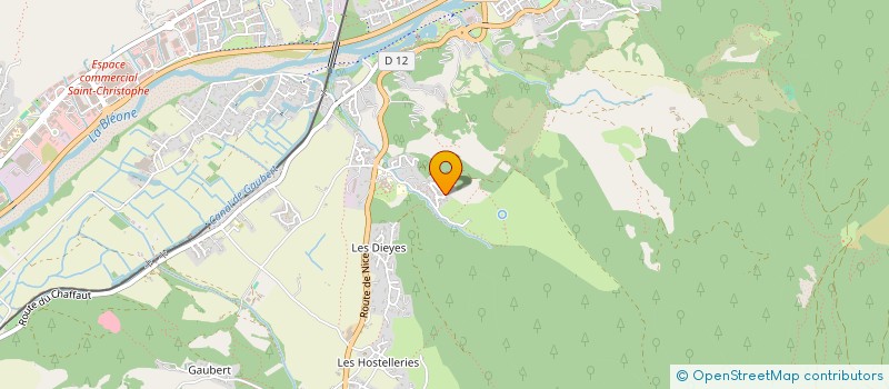 localisation de l'entreprise MONSIEUR VIVIEN ROUBAUD à DIGNE-LES-BAINS