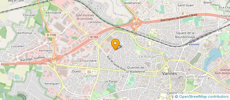 localisation de l'entreprise MONSIEUR VIVIEN SCHWARZ à VANNES