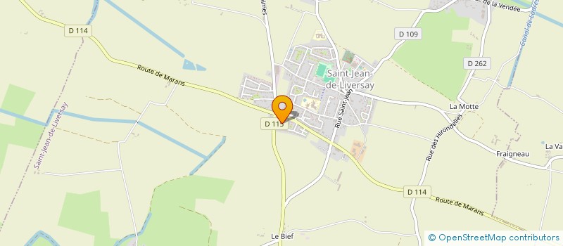 localisation de l'entreprise MONSIEUR VIVIEN STEPHO  SAINT-JEAN-DE-LIVERSAY