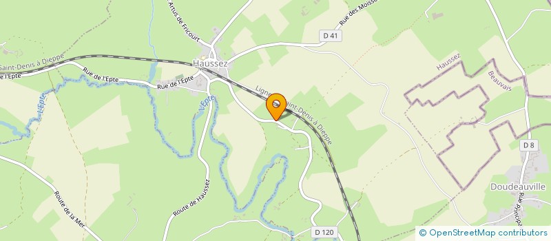 localisation de l'entreprise MONSIEUR VIVIEN TURQUIER à HAUSSEZ