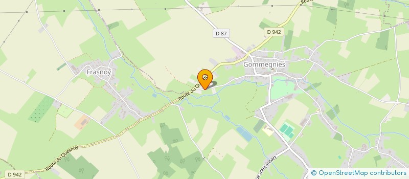 localisation de l'entreprise MONSIEUR VIVIEN VANDENDOOREN  GOMMEGNIES