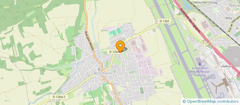 localisation de l'entreprise MONSIEUR VIVIEN WELTY  BLOTZHEIM