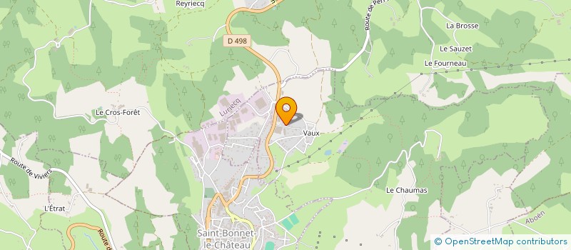 localisation de l'entreprise MONSIEUR VIVIEN WICHURSKI  LA TOURETTE