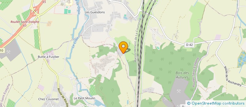 localisation de l'entreprise MONSIEUR VIVIENT GRIMAUD  ROULLET-SAINT-ESTEPHE