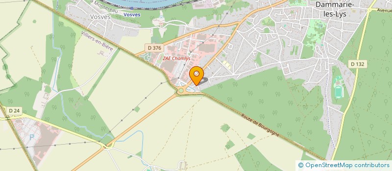 localisation de l'entreprise MONSIEUR VIWOUANOU GILLES SILETE à DAMMARIE-LES-LYS