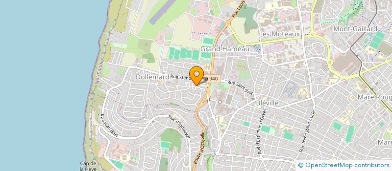 localisation de l'entreprise MONSIEUR VLAD BRADEA à LE HAVRE