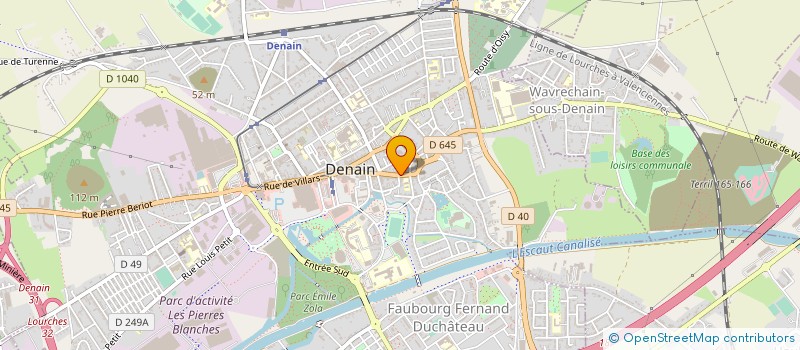 localisation de l'entreprise MONSIEUR VLAD CHIRIANU  DENAIN