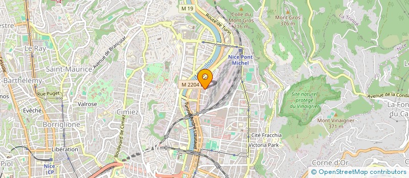 localisation de l'entreprise MONSIEUR VLAD CLIM à NICE