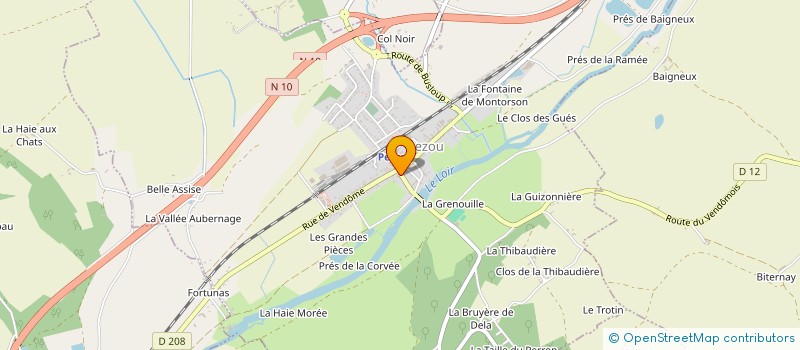 localisation de l'entreprise MONSIEUR VLAD DINU  FRETEVAL