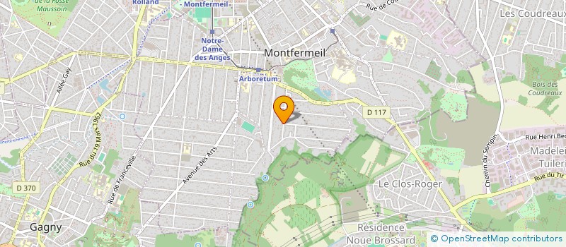 localisation de l'entreprise MONSIEUR VLAD GAITUR  MONTFERMEIL