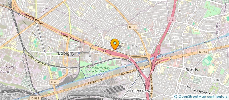 localisation de l'entreprise MONSIEUR VLAD MAIDANU  BOBIGNY