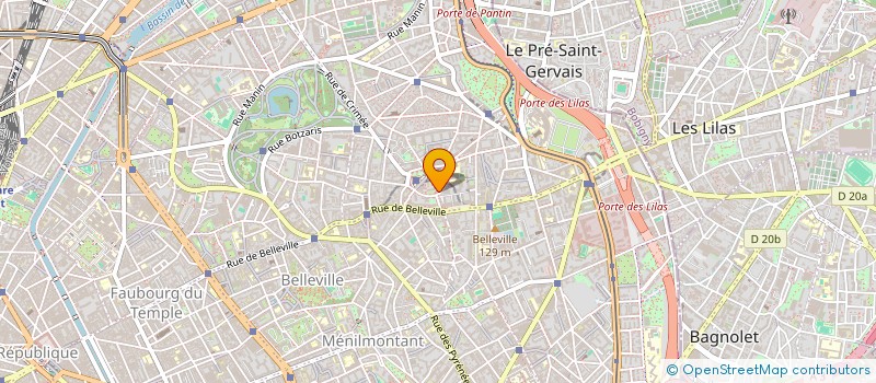 localisation de l'entreprise MONSIEUR VLAD NICOLAE PARISESCU  PARIS