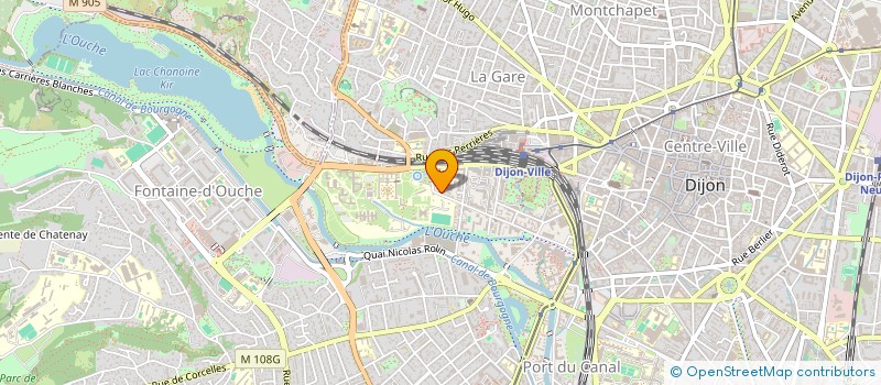 localisation de l'entreprise MONSIEUR VLAD SAUVAIN à DIJON