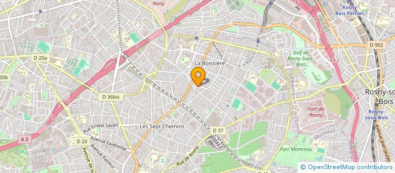 localisation de l'entreprise MONSIEUR VLAD-VIOREL POP à MONTREUIL
