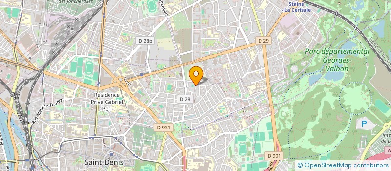localisation de l'entreprise MONSIEUR VLADAN MILOSAVLJEVIC à SAINT-DENIS