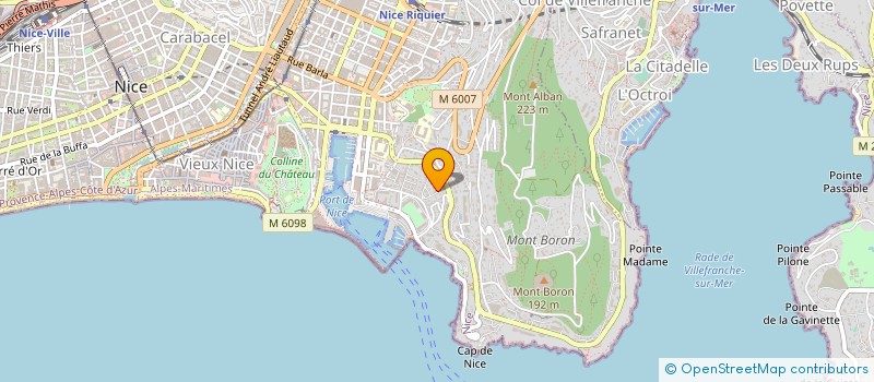 localisation de l'entreprise MONSIEUR VLADAN RADOMAN à NICE