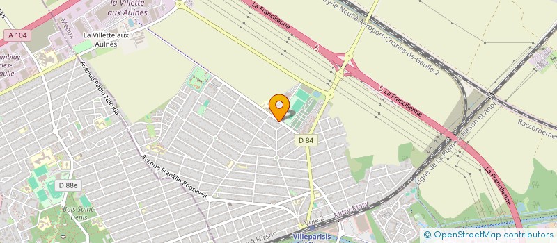 localisation de l'entreprise MONSIEUR VLADAN VULIC  MITRY-MORY