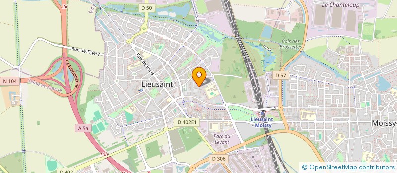 localisation de l'entreprise MONSIEUR VLADIMIR ANIN  LIEUSAINT