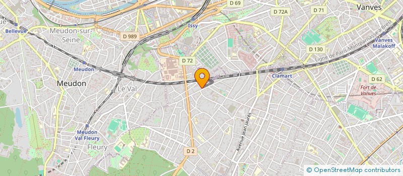 localisation de l'entreprise MONSIEUR VLADIMIR BADICA  CLAMART