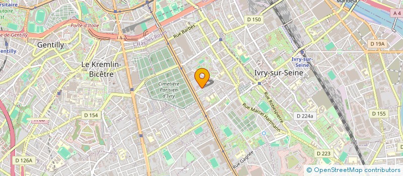 localisation de l'entreprise MONSIEUR VLADIMIR BOBET  PARIS