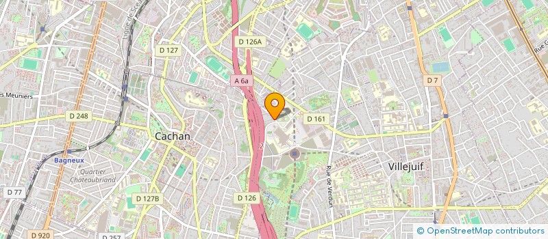 localisation de l'entreprise MONSIEUR VLADIMIR BOTEZ  VILLEJUIF