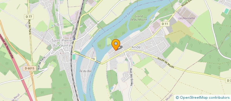 localisation de l'entreprise MONSIEUR VLADIMIR BOUGRINE  ANDE