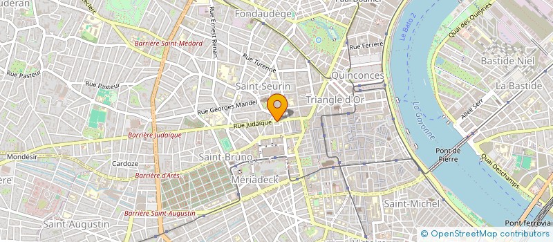 localisation de l'entreprise MONSIEUR VLADIMIR BUDIMOVSKI  BORDEAUX