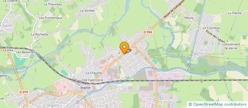 localisation de l'entreprise MONSIEUR VLADIMIR BUGA  DIGOIN