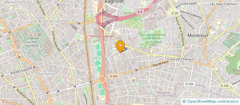 localisation de l'entreprise MONSIEUR VLADIMIR CARAI à BAGNOLET