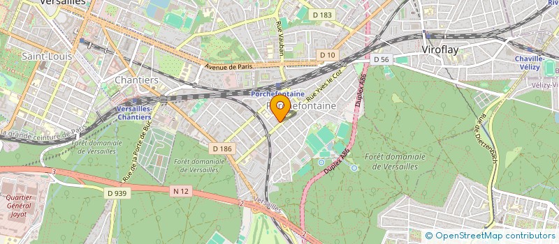 localisation de l'entreprise MONSIEUR VLADIMIR CHAPARRO PELAEZ à VERSAILLES