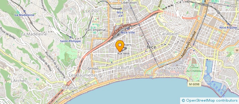 localisation de l'entreprise MONSIEUR VLADIMIR CHINISCIUC à NICE