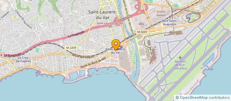 localisation de l'entreprise MONSIEUR VLADIMIR CHIORESCU à SAINT-LAURENT-DU-VAR